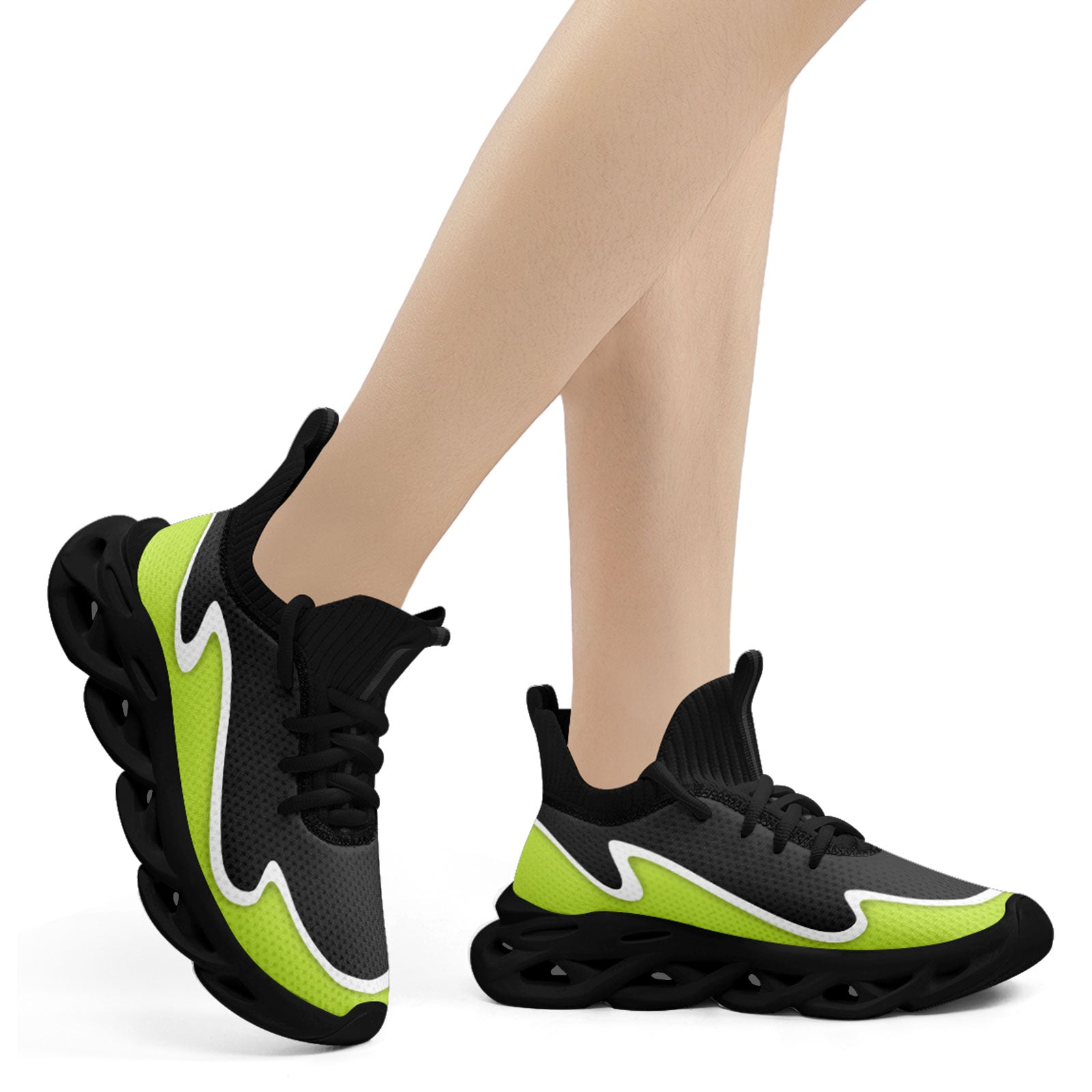Custom Dark Gray Green Maxsoul Shoes Personalized Sneaker FN030A-E020011-8