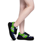 Custom Blue Green Seattle Shoes Personalized Sneaker FN032-D020389-27