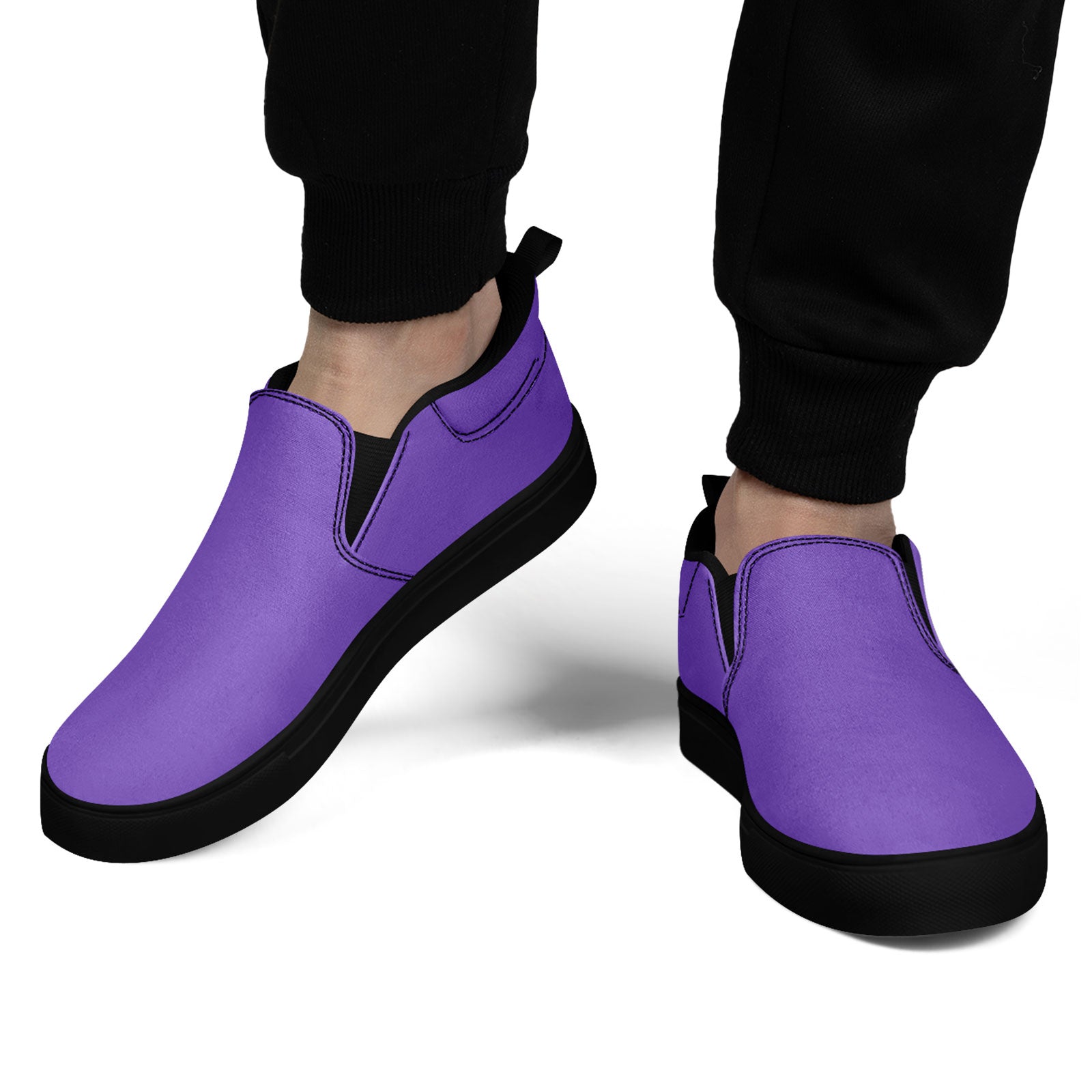 Custom Canvas Sneakers Personalized Slip On Shoes FN071-E028030-10