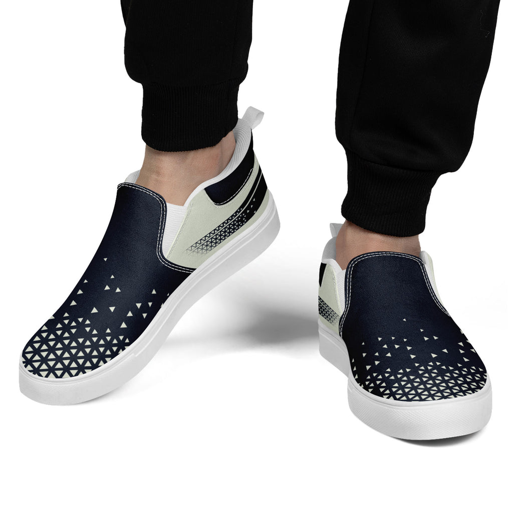 Custom Canvas Sneakers Personalized Slip On Shoes FN071-E023042-8