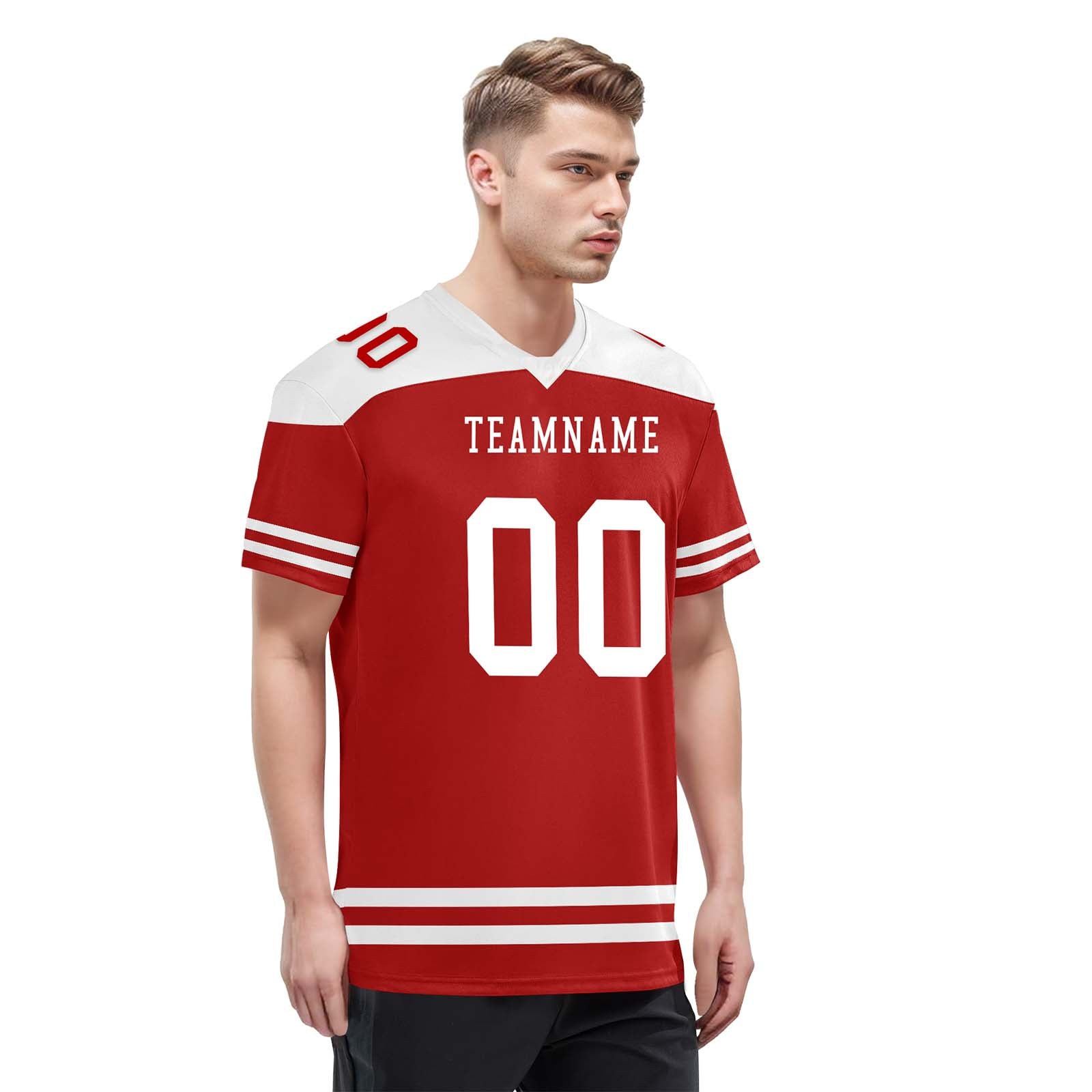 Custom San Francisco Personalized Authentic Football Jersey FBJ02-E0607-31