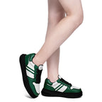 Custom Green White New York Shoes Personalized Sneaker FN032-D020389-28
