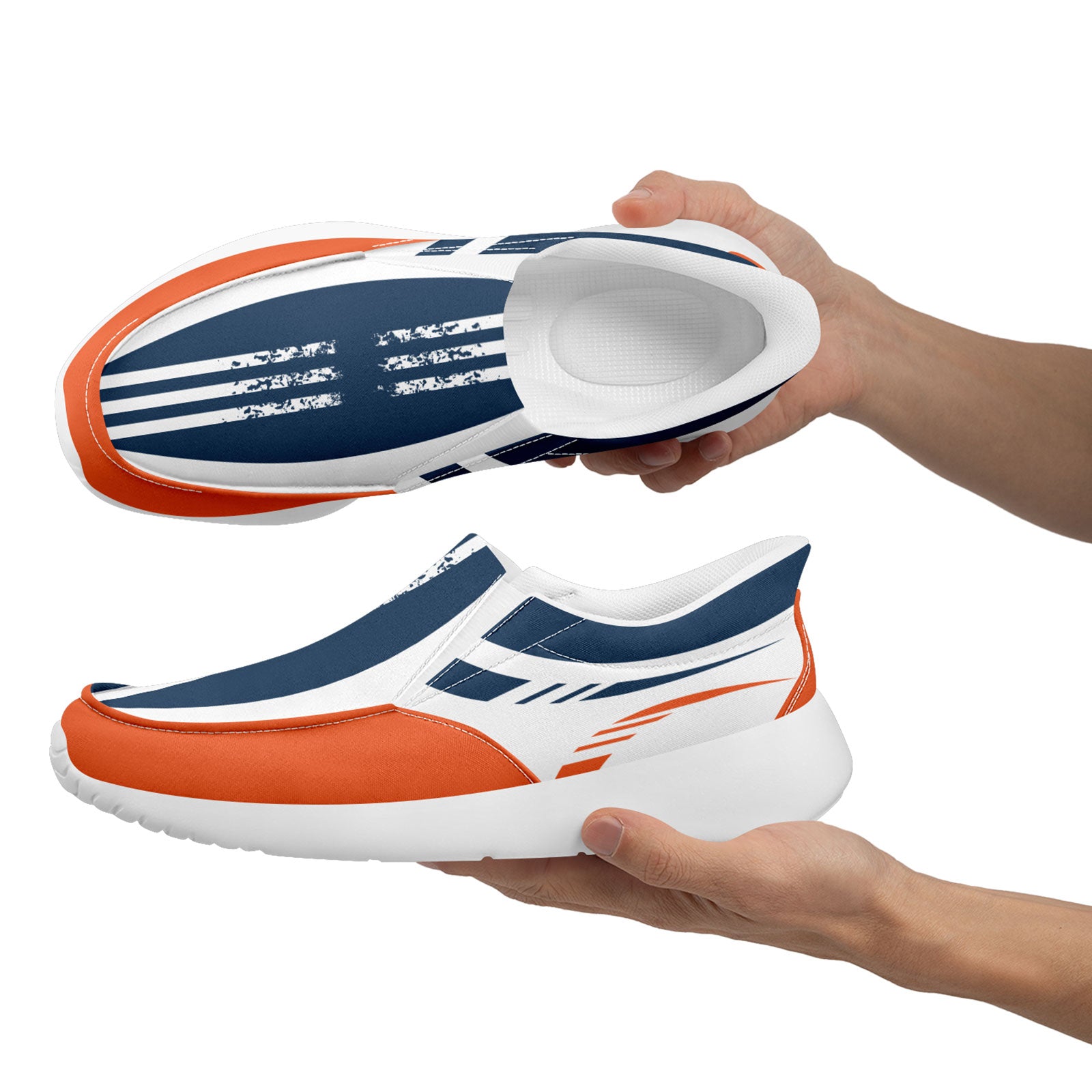 Custom Corporate Sneakers Slip On Shoes Personalized Corporate Shoes FN067-E023045-9