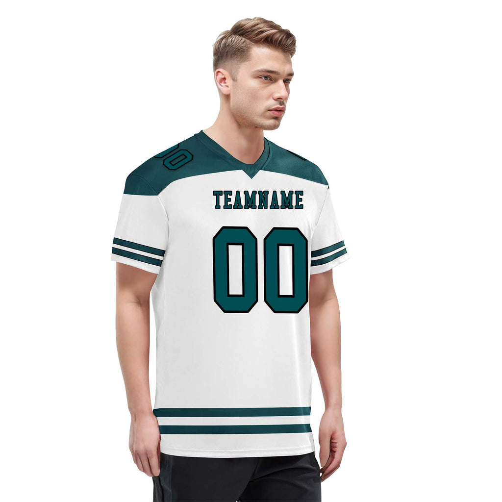 Custom Philadelphia Personalized Authentic Football Jersey FBJ02-E0607-17
