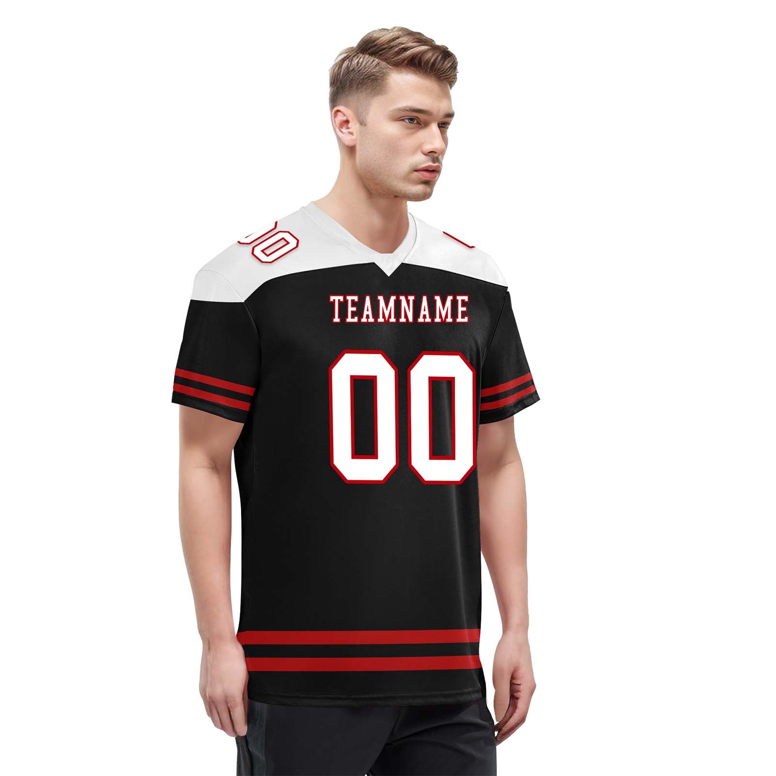 Custom Atlanta Personalized Authentic Football Jersey FBJ02-E0607-28