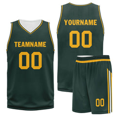 Custom Green Classic Style Sports Uniform Basketball Jersey BBJ01-D020105-10