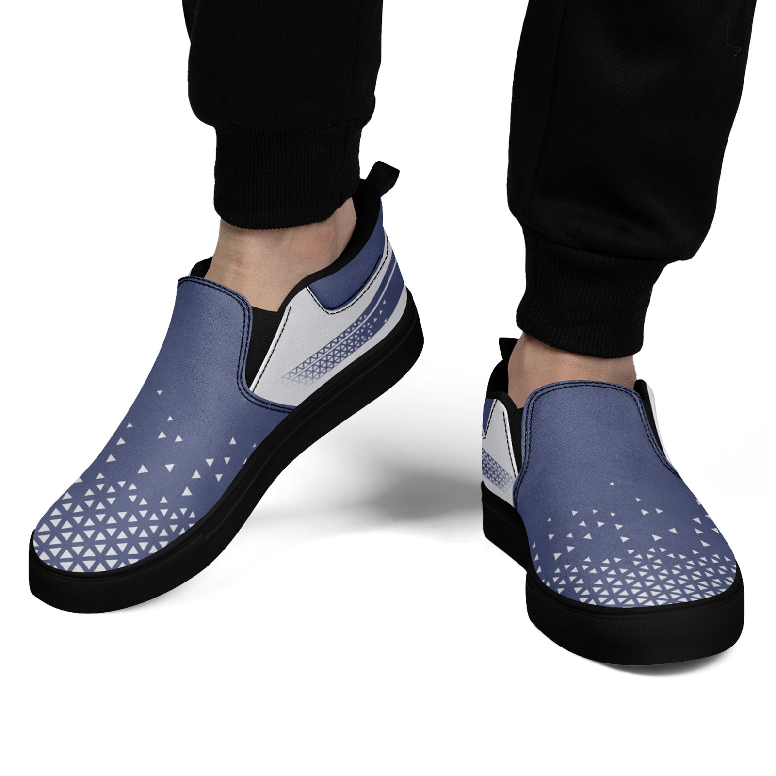 Custom Canvas Sneakers Personalized Slip On Shoes FN071-E023042-11