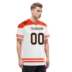 Custom Cleveland Personalized Authentic Football Jersey FBJ02-E0607-8
