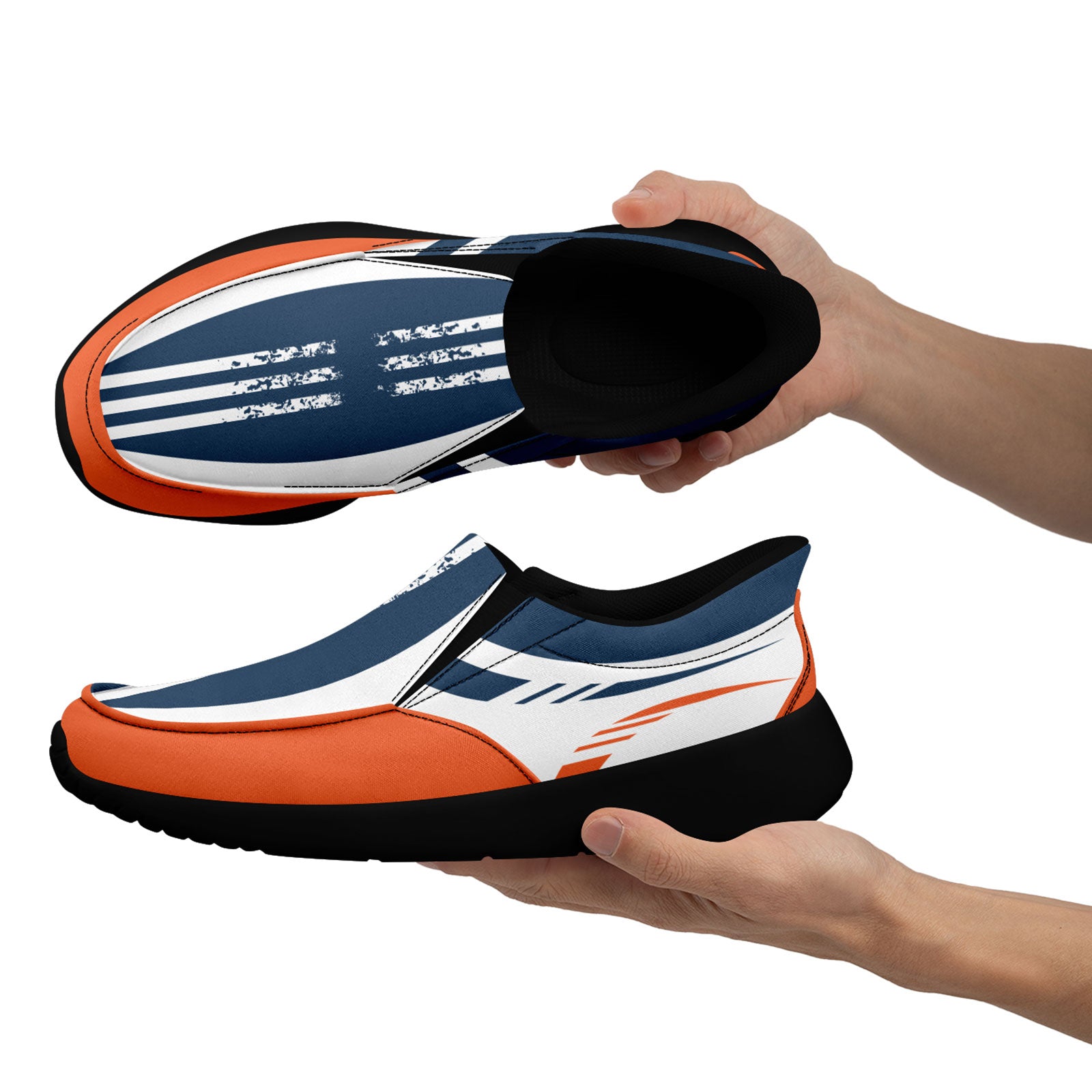 Custom Corporate Sneakers Slip On Shoes Personalized Corporate Shoes FN067-E023045-9