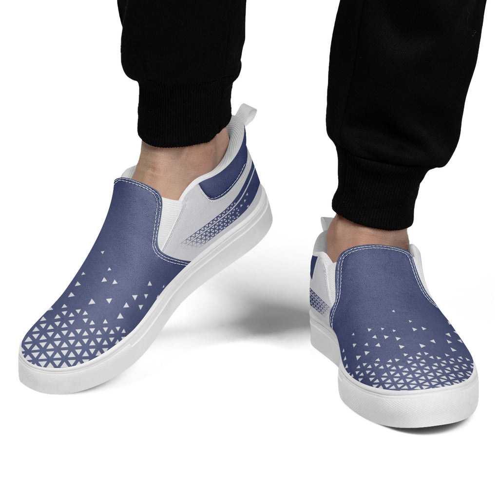 Custom Canvas Sneakers Personalized Slip On Shoes FN071-E023042-11