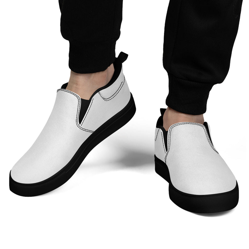 Custom Canvas Sneakers Personalized Slip On Shoes FN071-E028030-1