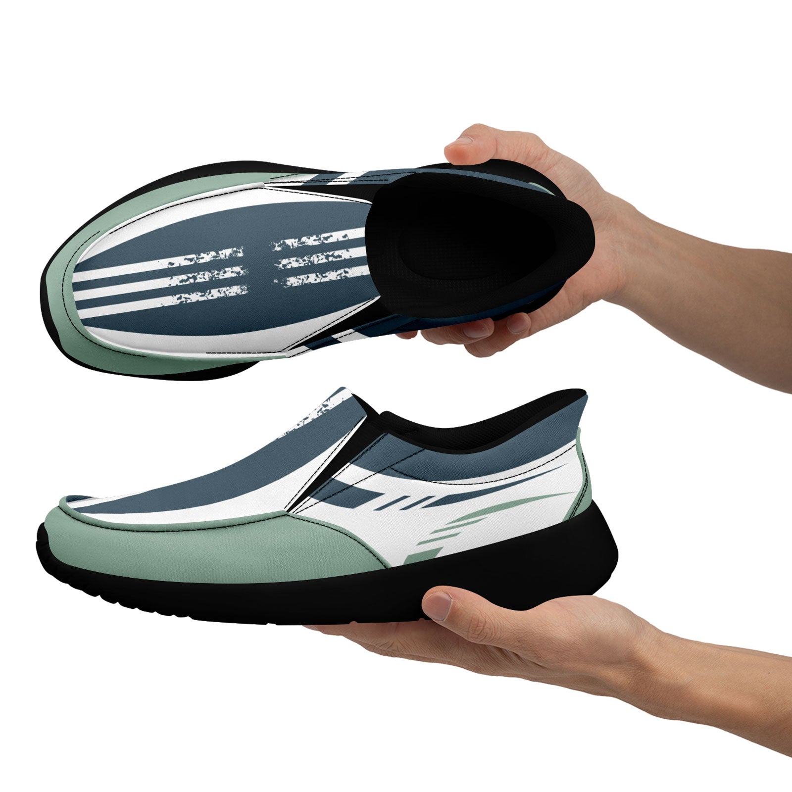 Custom Corporate Sneakers Slip On Shoes Personalized Corporate Shoes FN067-E023045-3