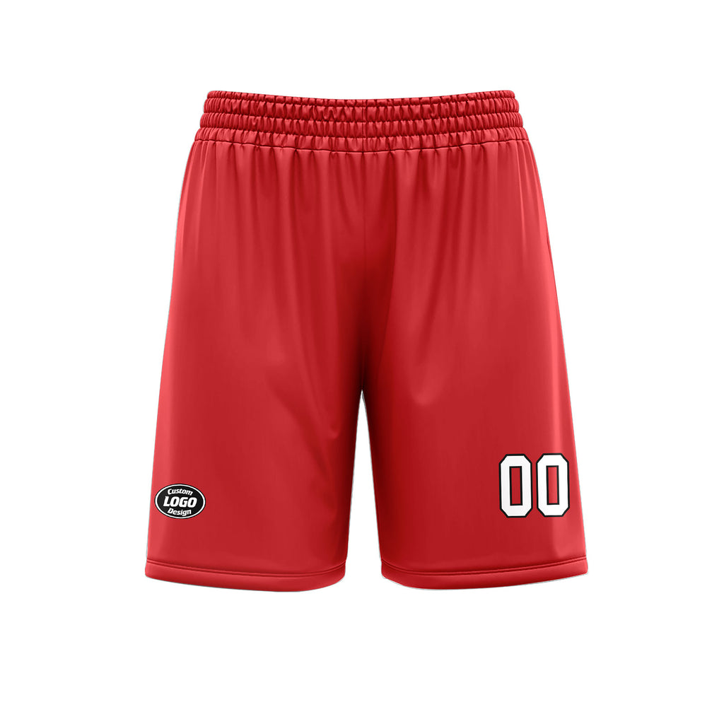 Custom Red White Soccer Sets Jersey Personalized SCJ101-D28022