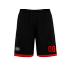 Custom Black Red Soccer Sets Jersey Personalized SCJ101-D020131-2