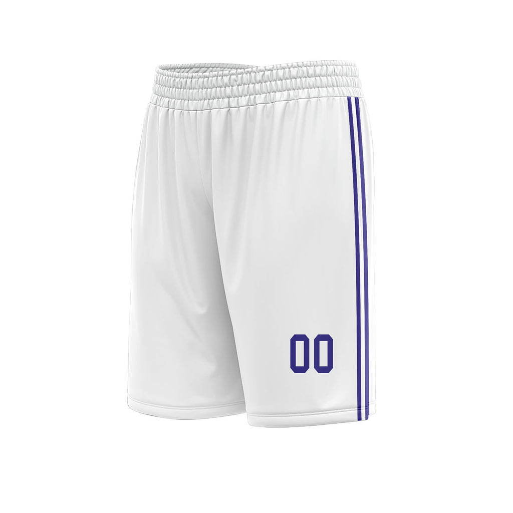 Custom White Purple Soccer Sets Jersey Personalized SCJ101-D28041
