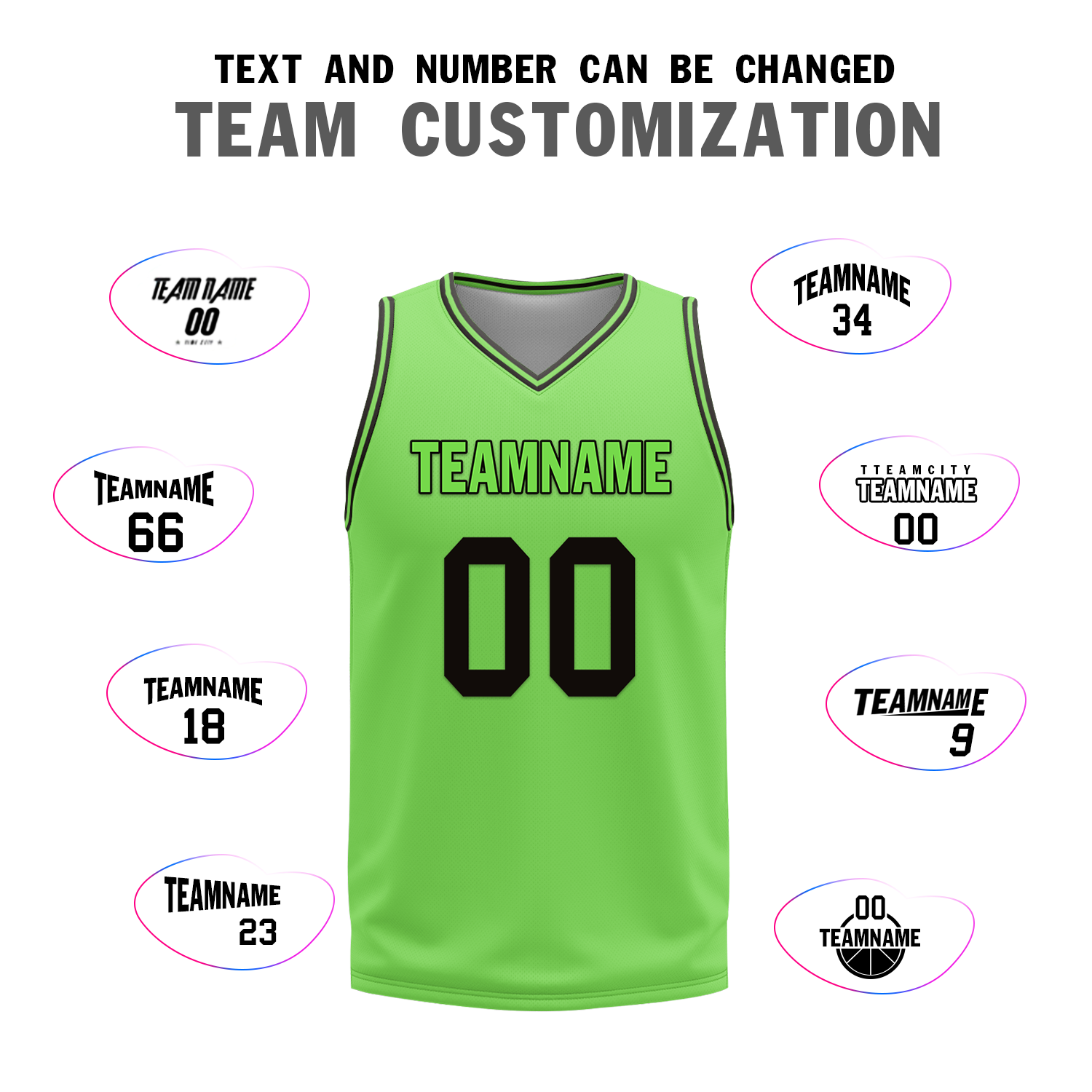 Custom Black Green Classic Style Reversible Basketball Uniform Personalized COOLMAX BBJR-D017049