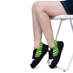Custom Blue Green Seattle Shoes Personalized Sneaker FN032-D020389-27