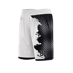Custom Black White Soccer Sets Jersey Personalized SCJ101-D020210-2