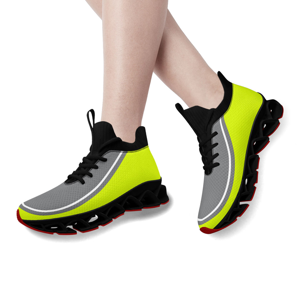 Custom Green Gray Maxsoul Shoes Personalized Sneaker FN030XD-D020388-22