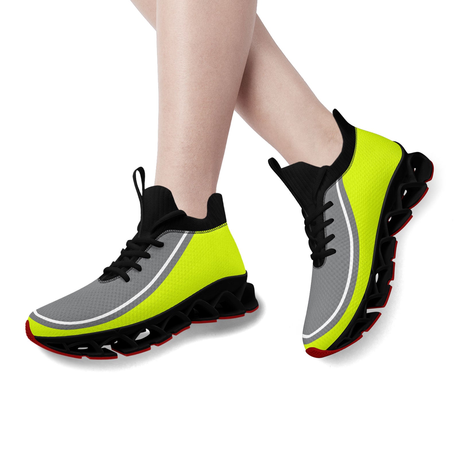Custom Green Gray Maxsoul Shoes Personalized Sneaker FN030XD-D020388-22