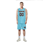 Custom Blue City Edition Personalized Sports Uniform Authentic Basketball Jersey BBJ01-D06101-27