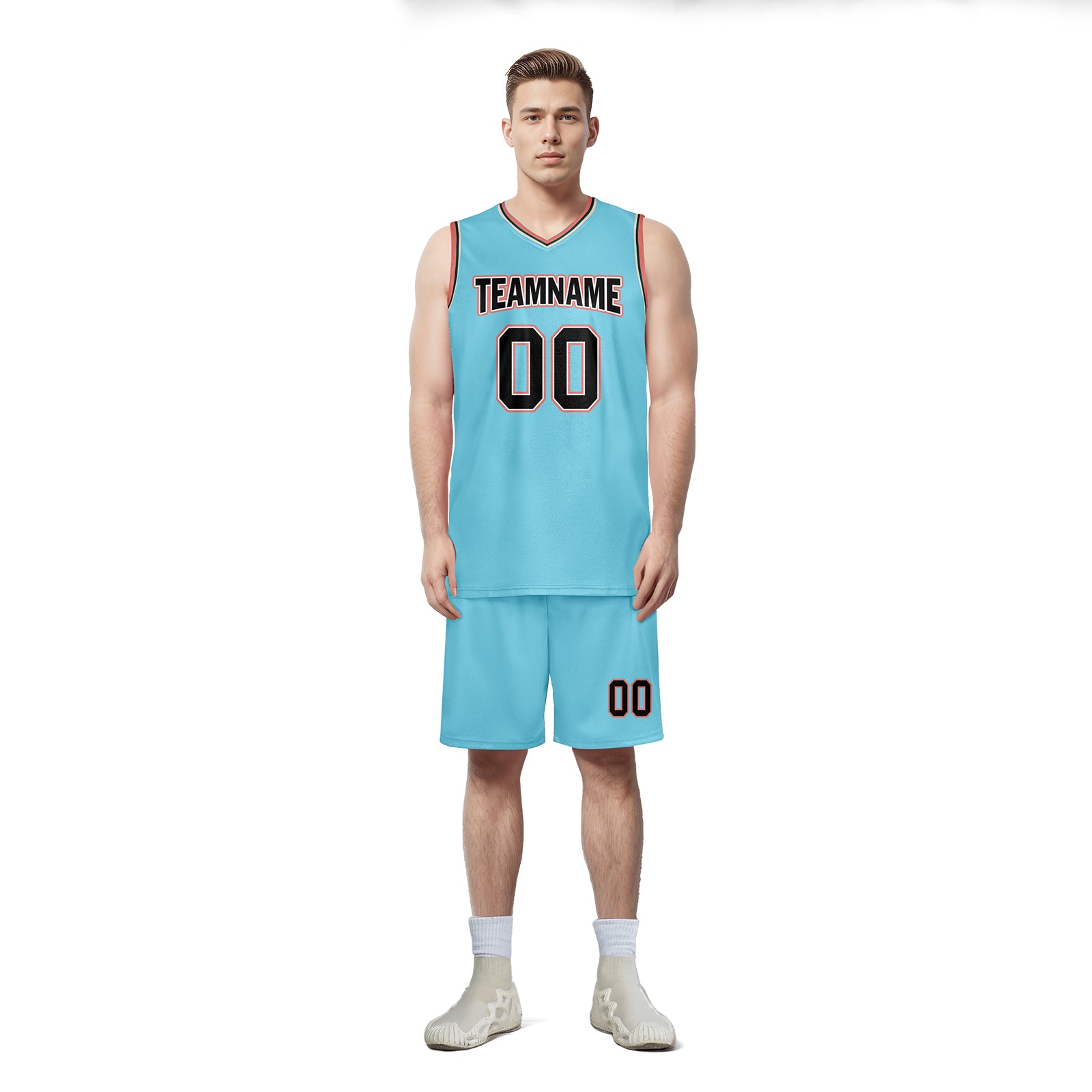 Custom Blue City Edition Personalized Sports Uniform Authentic Basketball Jersey BBJ01-D06101-27