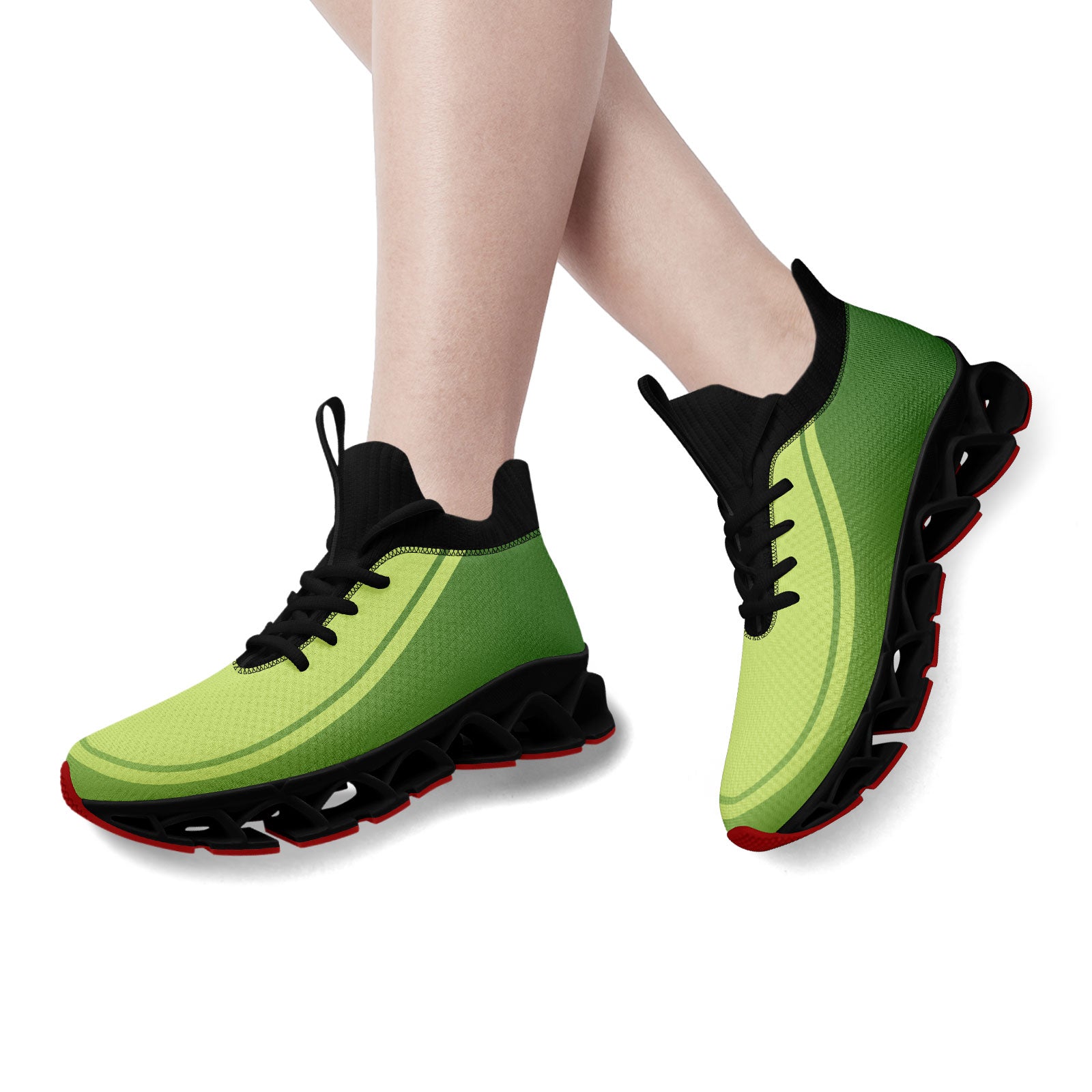 Custom Green Maxsoul Shoes Personalized Sneaker FN030XD-D020388-7