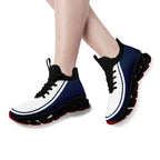 Custom Navy White Maxsoul Shoes Personalized Sneaker FN030XD-D020388-24