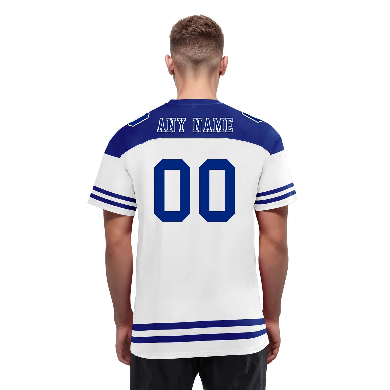 Custom Indianapolis Personalized Authentic Football Jersey FBJ02-E0607-12