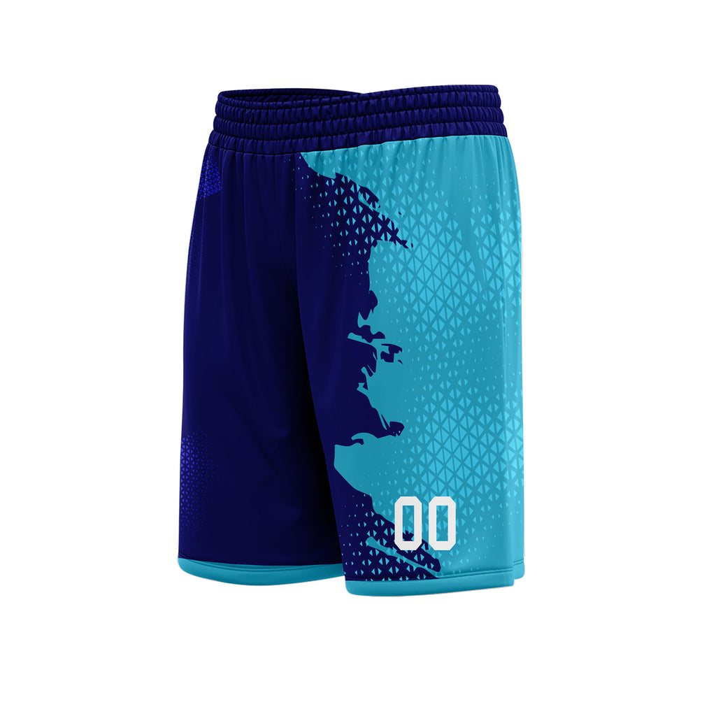 Custom Blue Soccer Sets Jersey Personalized SCJ101-D020210-9