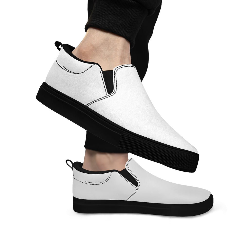 Custom Canvas Sneakers Personalized Slip On Shoes FN071-E028030-1
