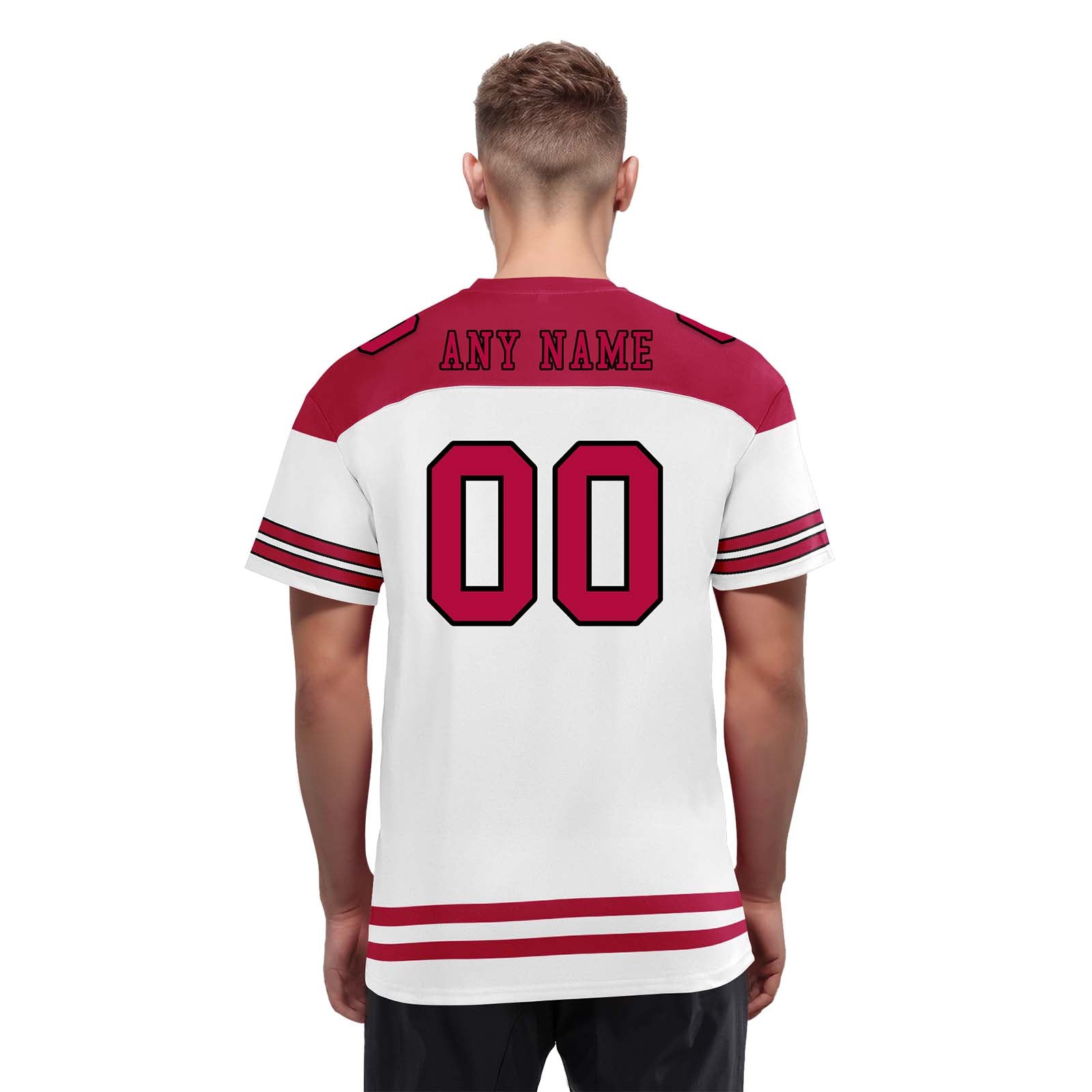 Custom Arizona Personalized Authentic Football Jersey FBJ02-E0607-32