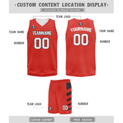 Custom Red Classic Style Sports Uniform Basketball Jersey BBJ01-bd0a70c8