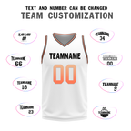 Custom Black White Classic Style Reversible Basketball Uniform Personalized Ordinary BBJR-D017028