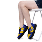 Custom Blue Yellow Los Angeles Shoes Personalized Sneaker FN032-D020389-15