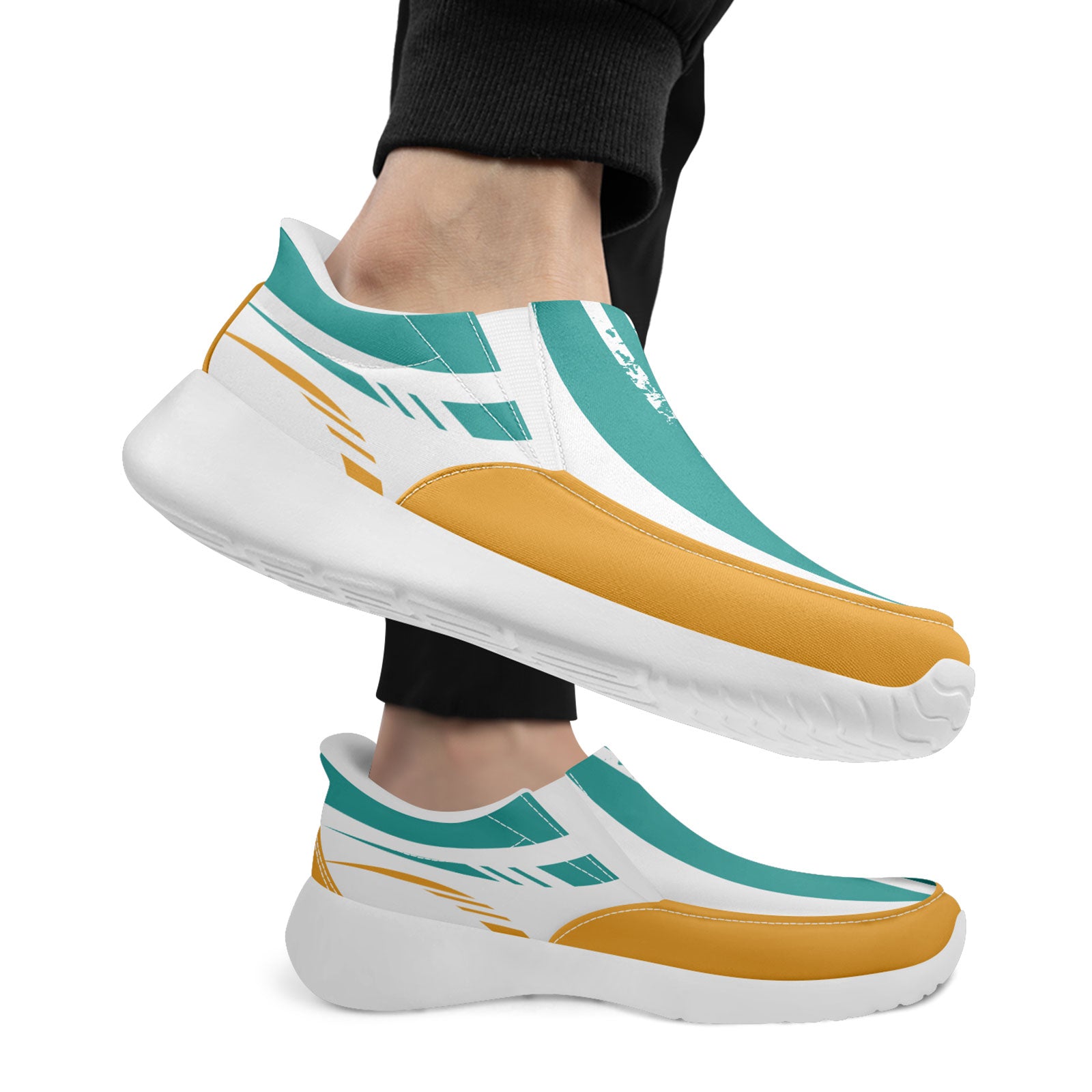 Custom Corporate Sneakers Slip On Shoes Personalized Corporate Shoes FN067-E023045-8