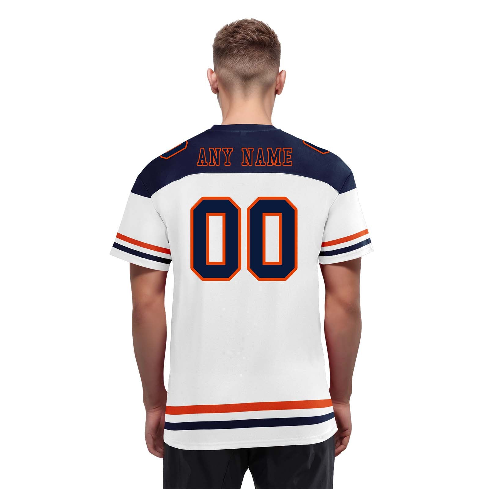 Custom Chicago Personalized Authentic Football Jersey FBJ02-E0607-21