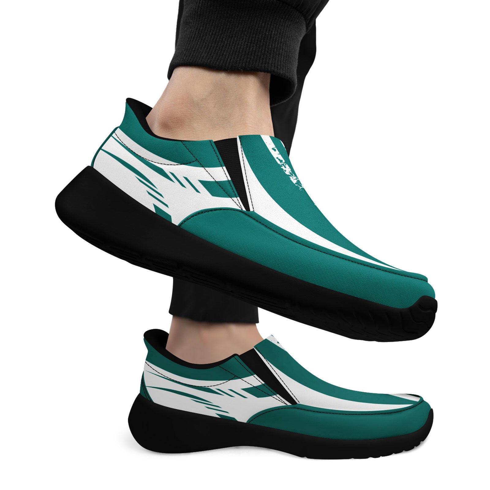 Custom Corporate Sneakers Slip On Shoes Personalized Corporate Shoes FN067-E023045-2