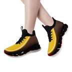 Custom Brown Yellow Maxsoul Shoes Personalized Sneaker FN030XD-D020388-14
