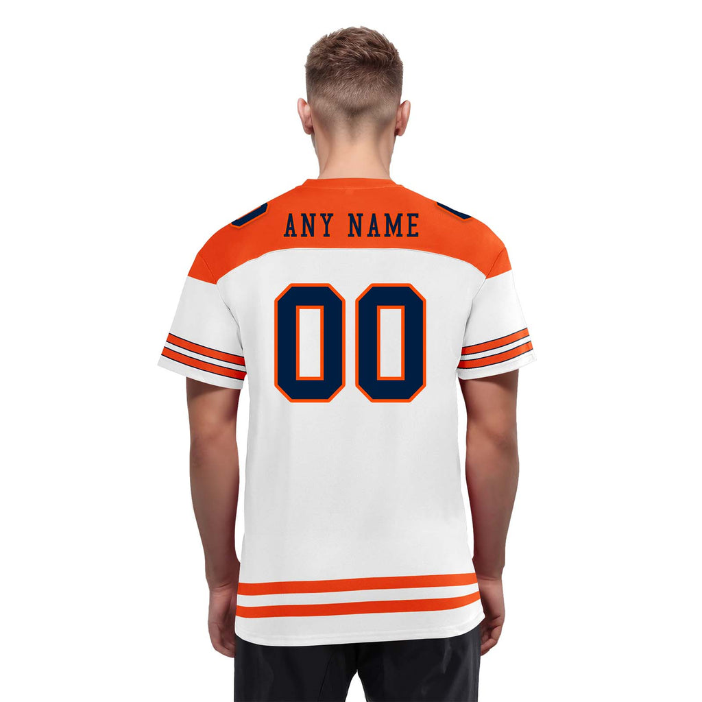Custom Denver Personalized Authentic Football Jersey FBJ02-E0607-13