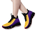 Custom Purple Yellow Maxsoul Shoes Personalized Sneaker FN030XD-D020388-26