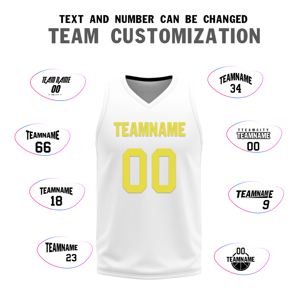 Custom Black White Classic Style Reversible Basketball Uniform Personalized Ordinary BBJR-D017048