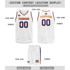 Custom White Classic Style Sports Uniform Basketball Jersey BBJ01-bd0a70e7