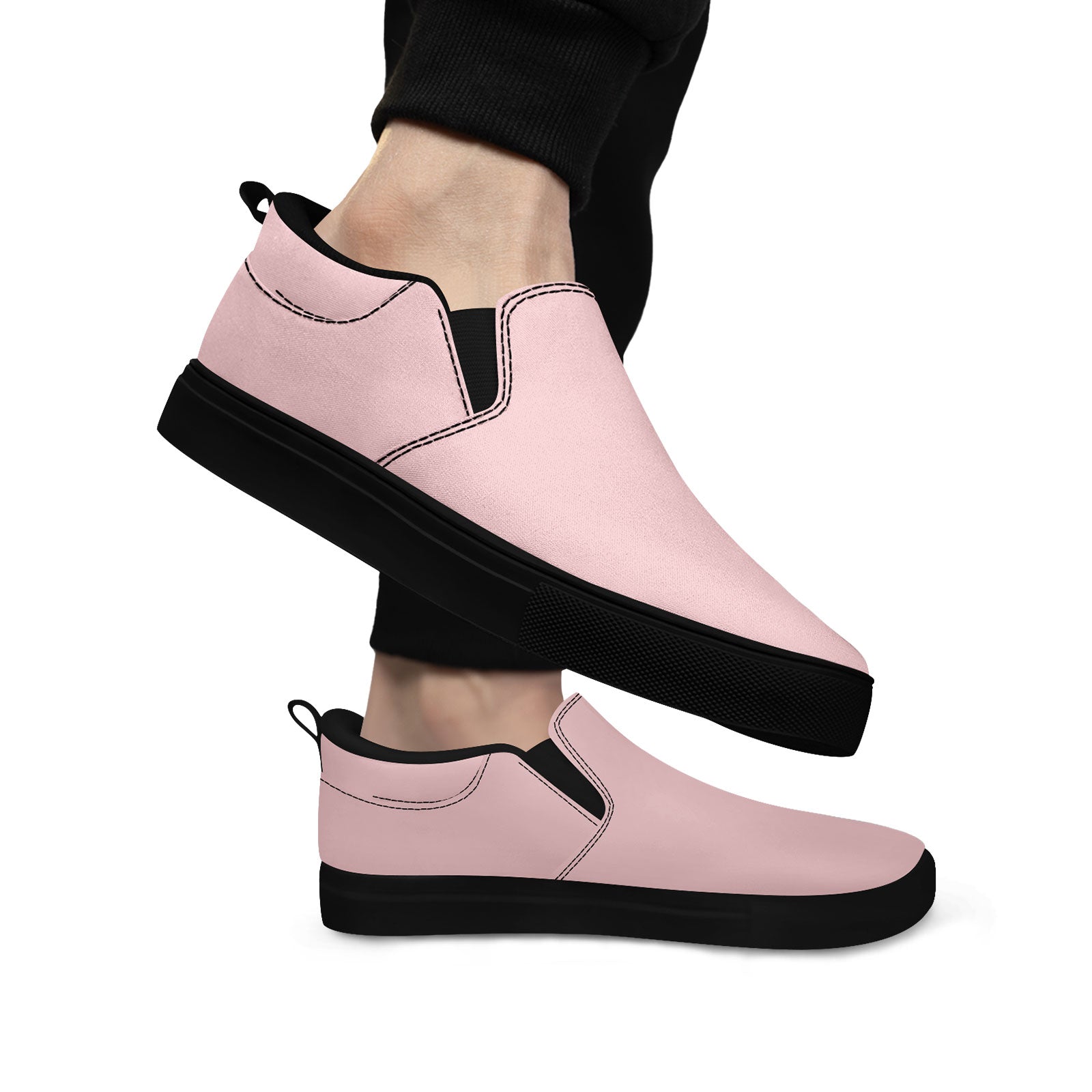 Custom Canvas Sneakers Personalized Slip On Shoes FN071-E028030-3