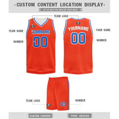 Custom Orange Classic Style Sports Uniform Basketball Jersey BBJ01-bd0a70d0