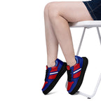 Custom Red Blue Buffalo Shoes Personalized Sneaker FN032-D020389-4