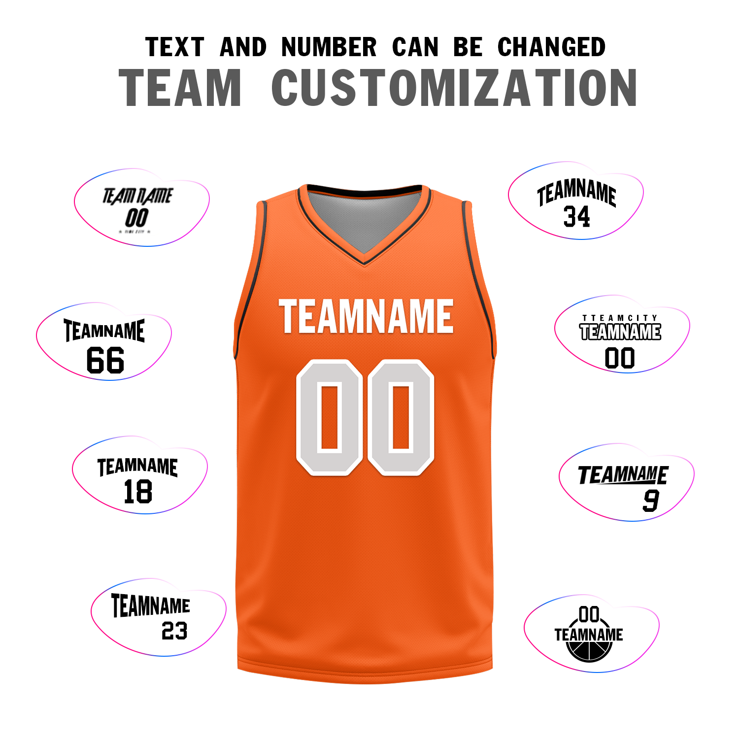 Custom Black Orange Classic Style Reversible Basketball Uniform Personalized Ordinary BBJR-D017019