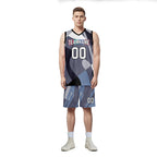 Custom Cyan Blue Camouflage City Edition Personalized Sports Uniform Authentic Basketball Jersey BBJ01-D06101-3