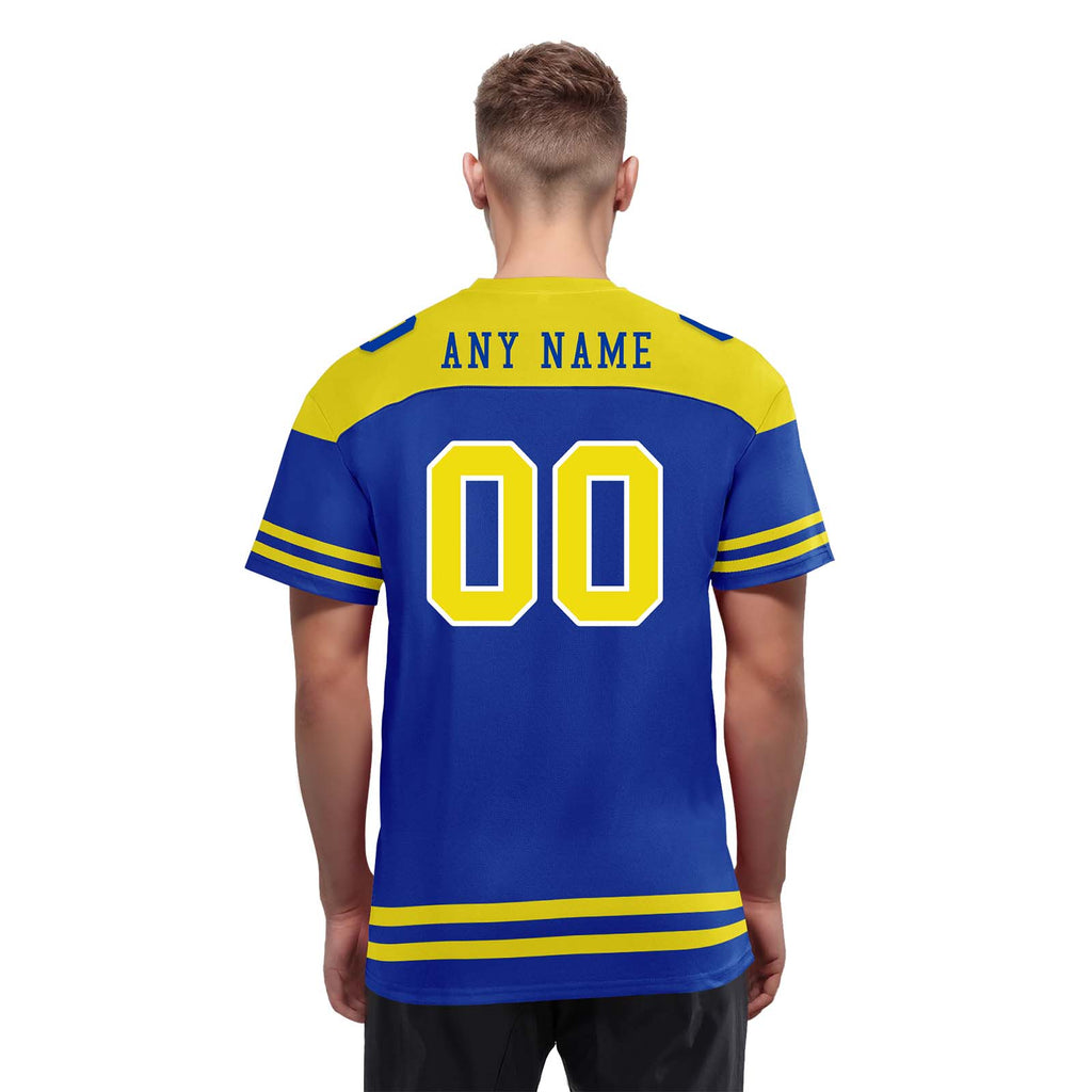 Custom Los Angeles Personalized Authentic Football Jersey FBJ02-E0607-29