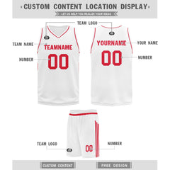 Custom White Classic Style Sports Uniform Basketball Jersey BBJ01-D020105-16